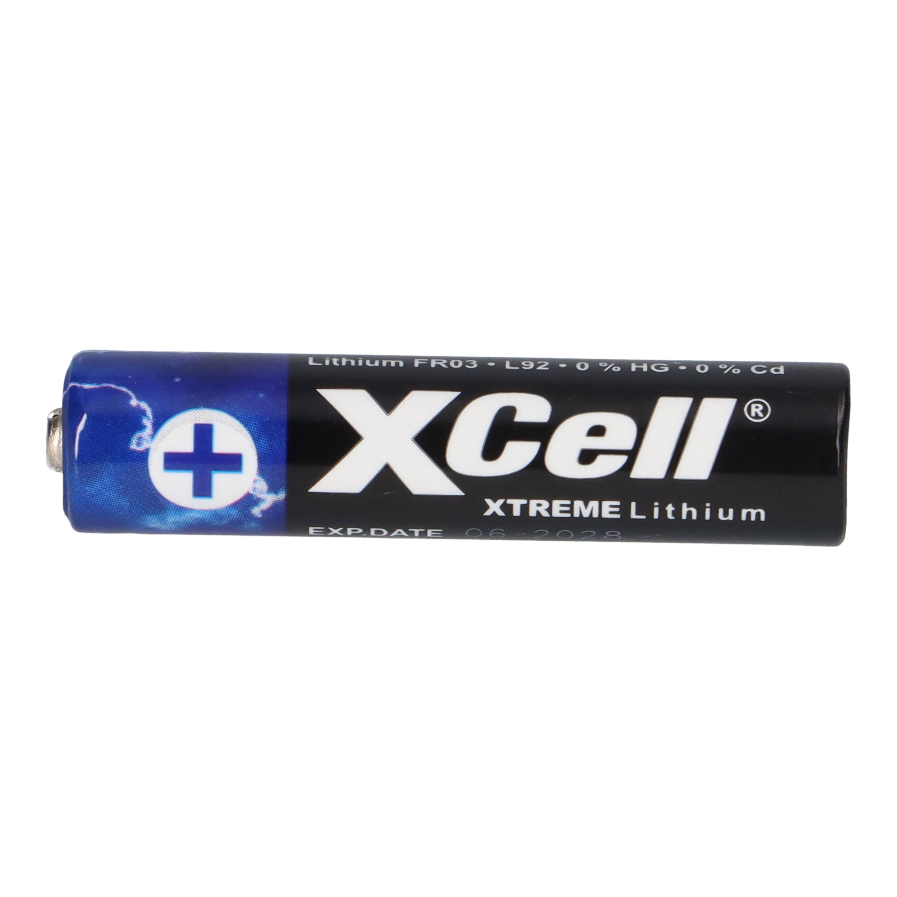 XCell Batterie Extreme Lithium FR03 Micro AAA 4St.