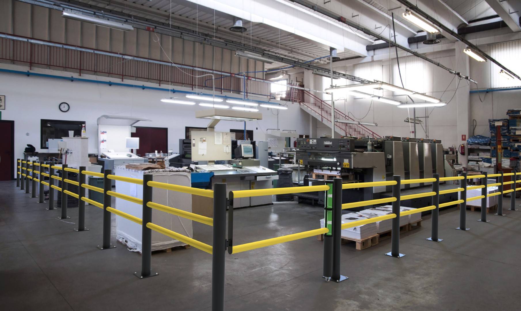 Dancop Mittelpfosten für Schwingtür von Sicherheitsgeländer 278975-YY