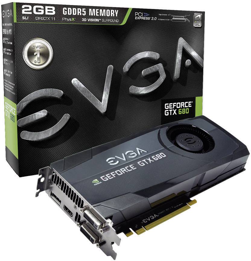 EVGA Grafikkarte 2048 MB GDDR5-RAM PCIe x16