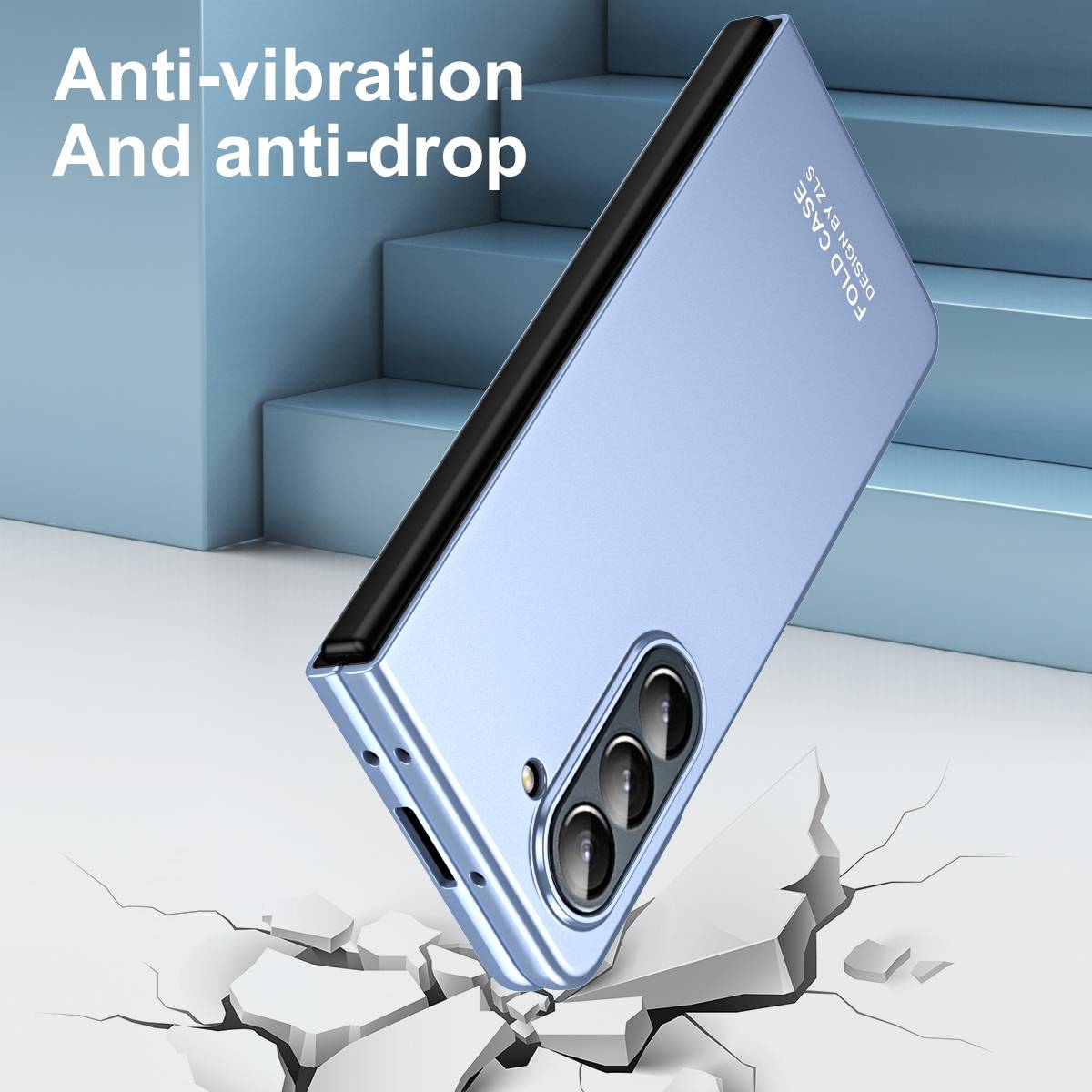 Für Samsung Galaxy Z Fold5 5G Schutzhülle mit Stift und Stifthalterung