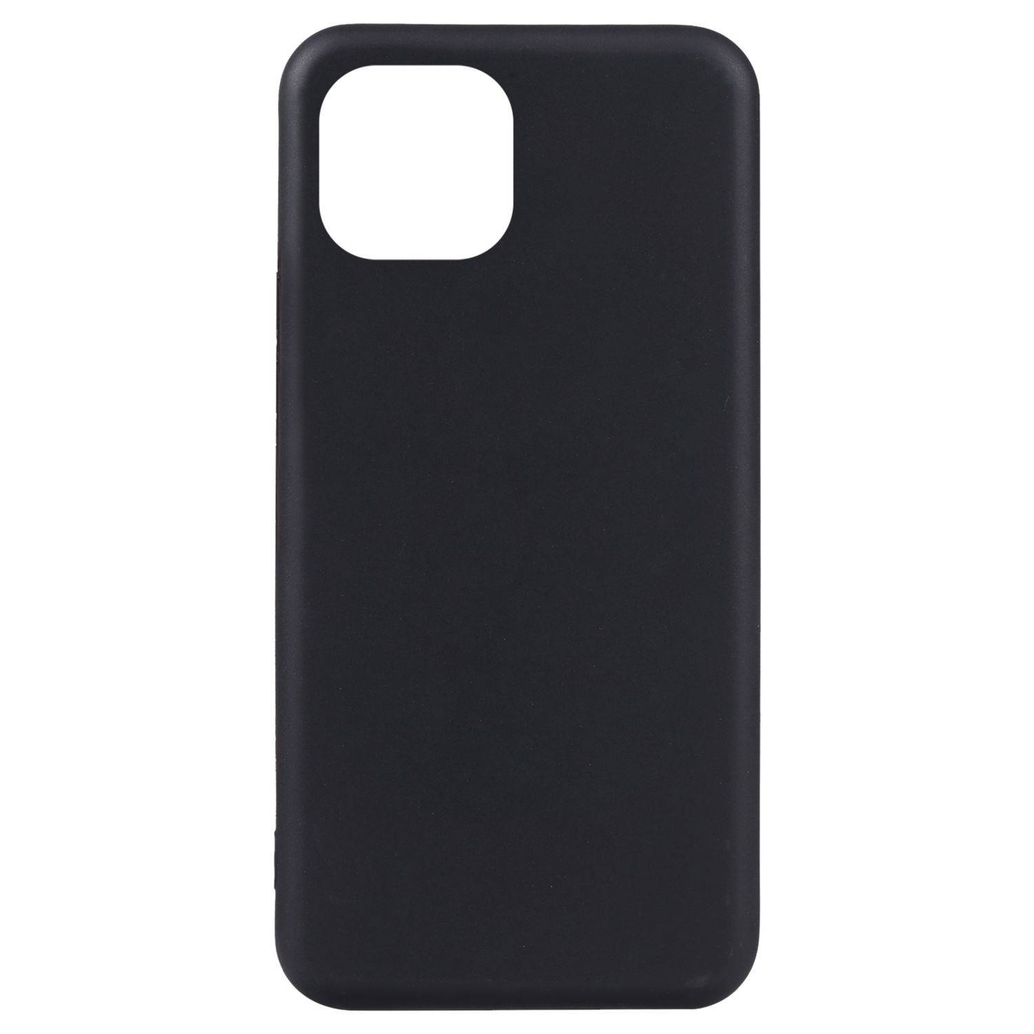 Für Apple iPhone 15 Plus Silikon TPU Schutz Handy Hülle Tasche Schwarz