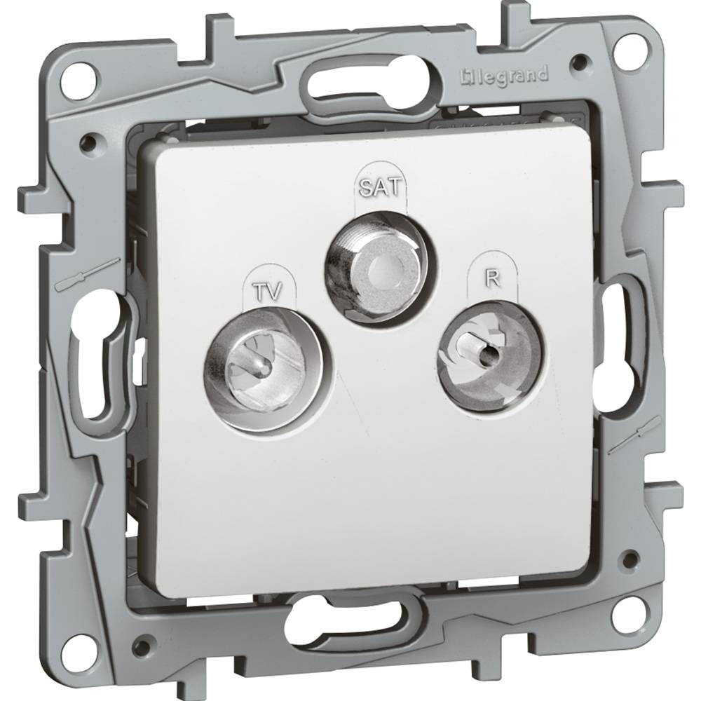 Legrand GmbH R Einzeldose 664763 Niloe TV-SAT ultraweiss