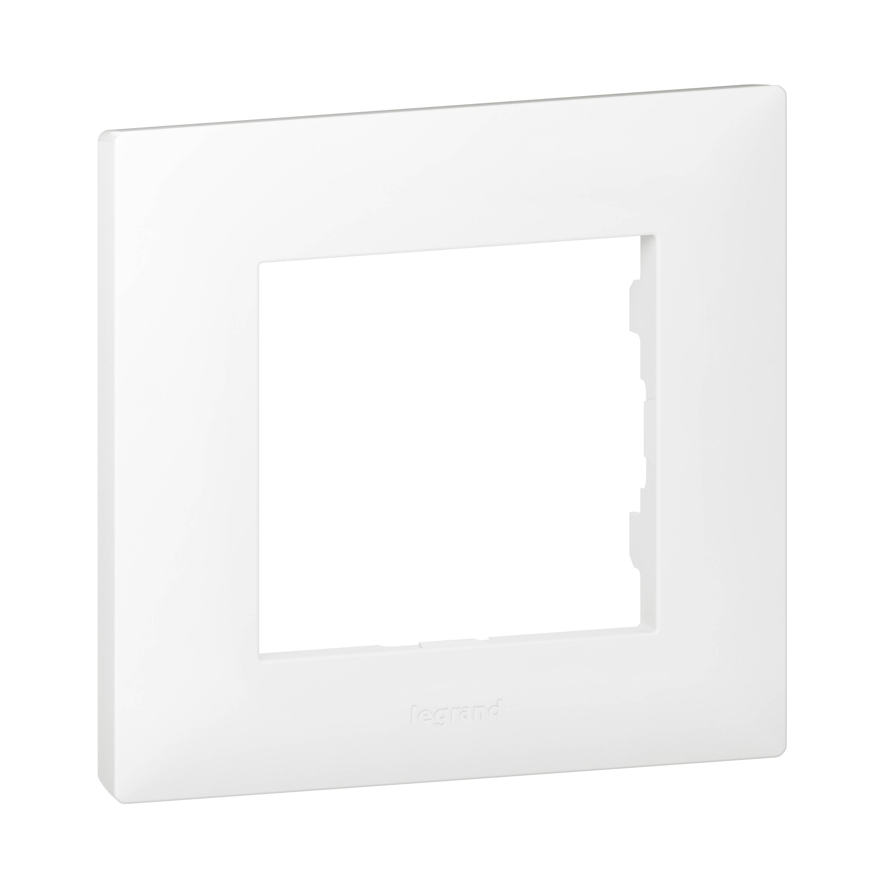 Legrand Rahmen 864171 Niloe Step 1fach ultraweiß