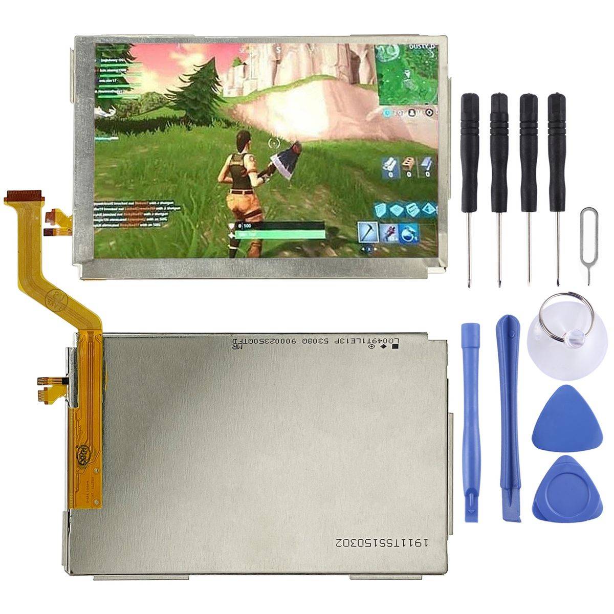 Für Nintendo NEW 3DS XL Display Full LCD ohne Rahmen Einheit Touch Ersatzteil Reparatur Schwarz
