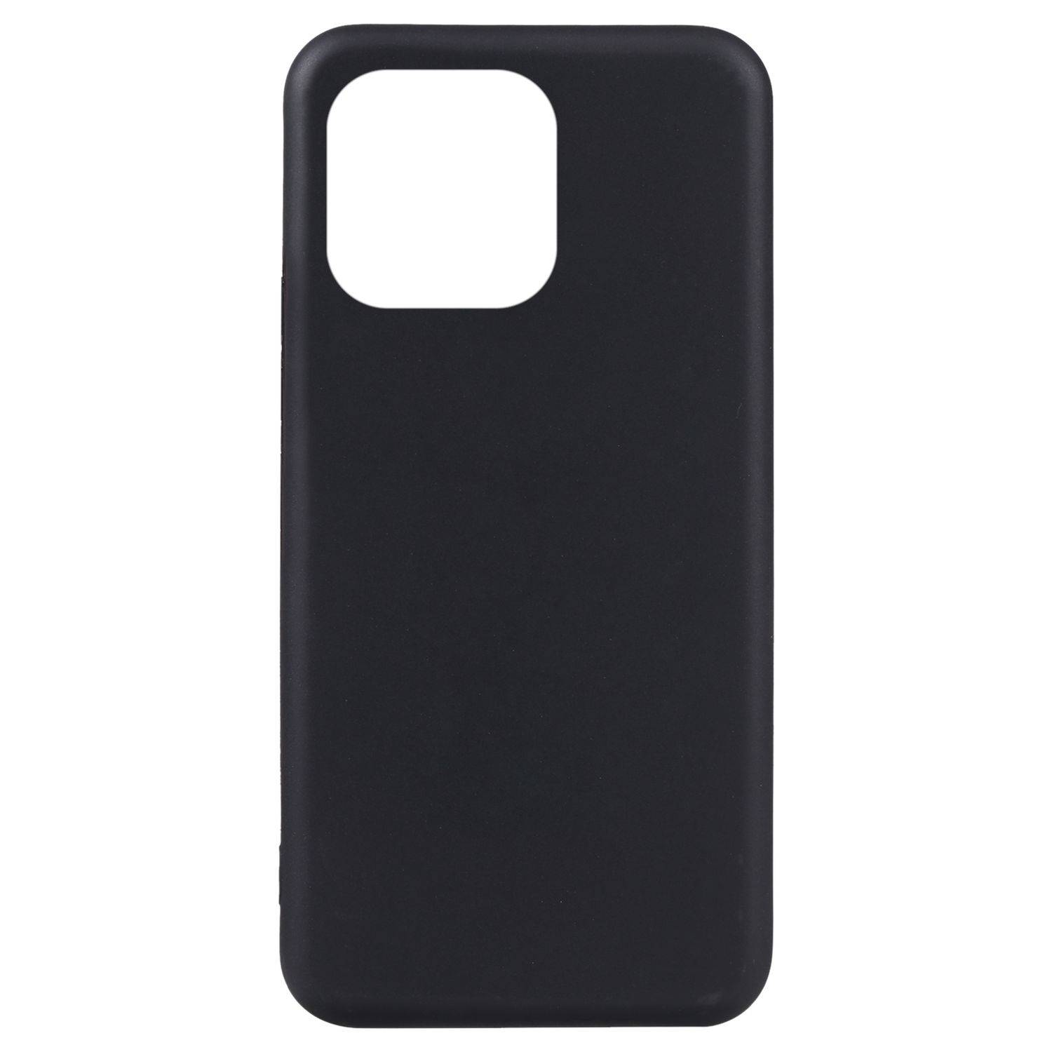 Für Apple iPhone 15 Pro Silikon TPU Schutz Handy Hülle Tasche Schwarz