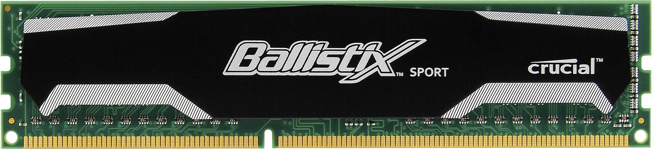 Crucial Ballistix Sport PC-Arbeitsspeicher Modul 4 GB 1 x 4 GB 1600 MHz 240pin DIMM BLS4G3D1609DS1S00