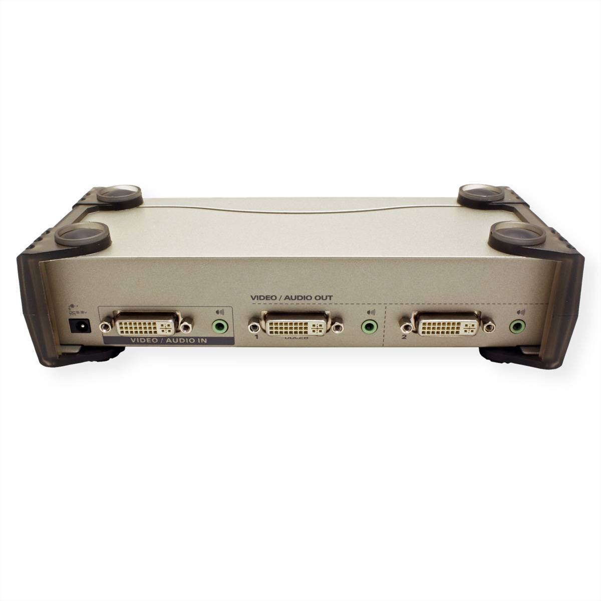 ATEN VS162-AT-G 2 Port DVI-Splitter 1920 x 1200 Pixel Silber