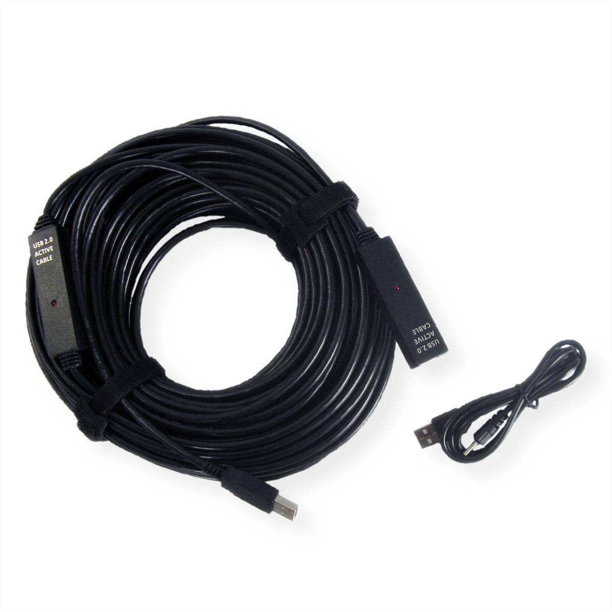 Value USB-Kabel 30.00 m Schwarz 12.99.1111