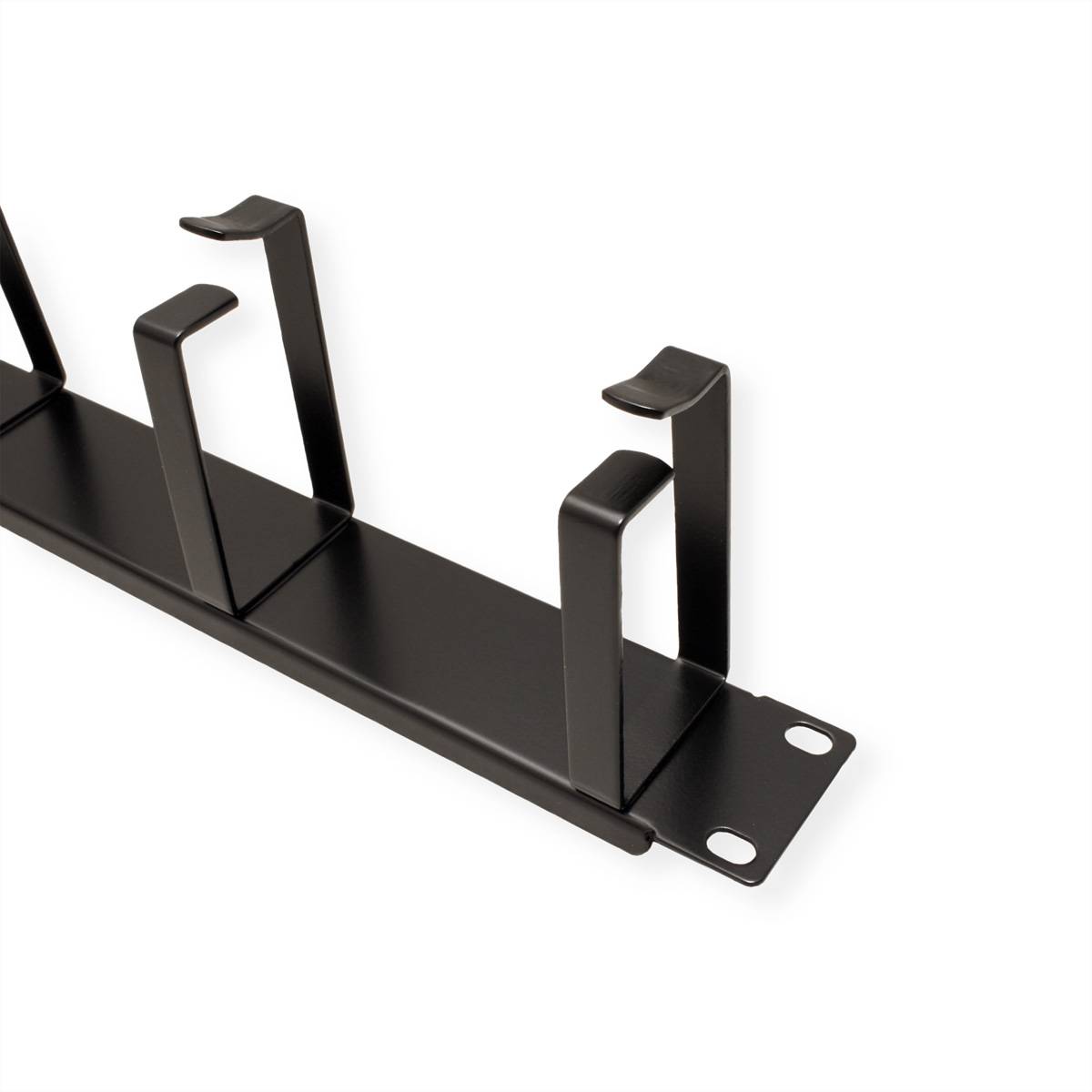 Value 26.99.0310 19 Zoll Netzwerkschrank-Frontblende 1 HE Schwarz (RAL 9005)