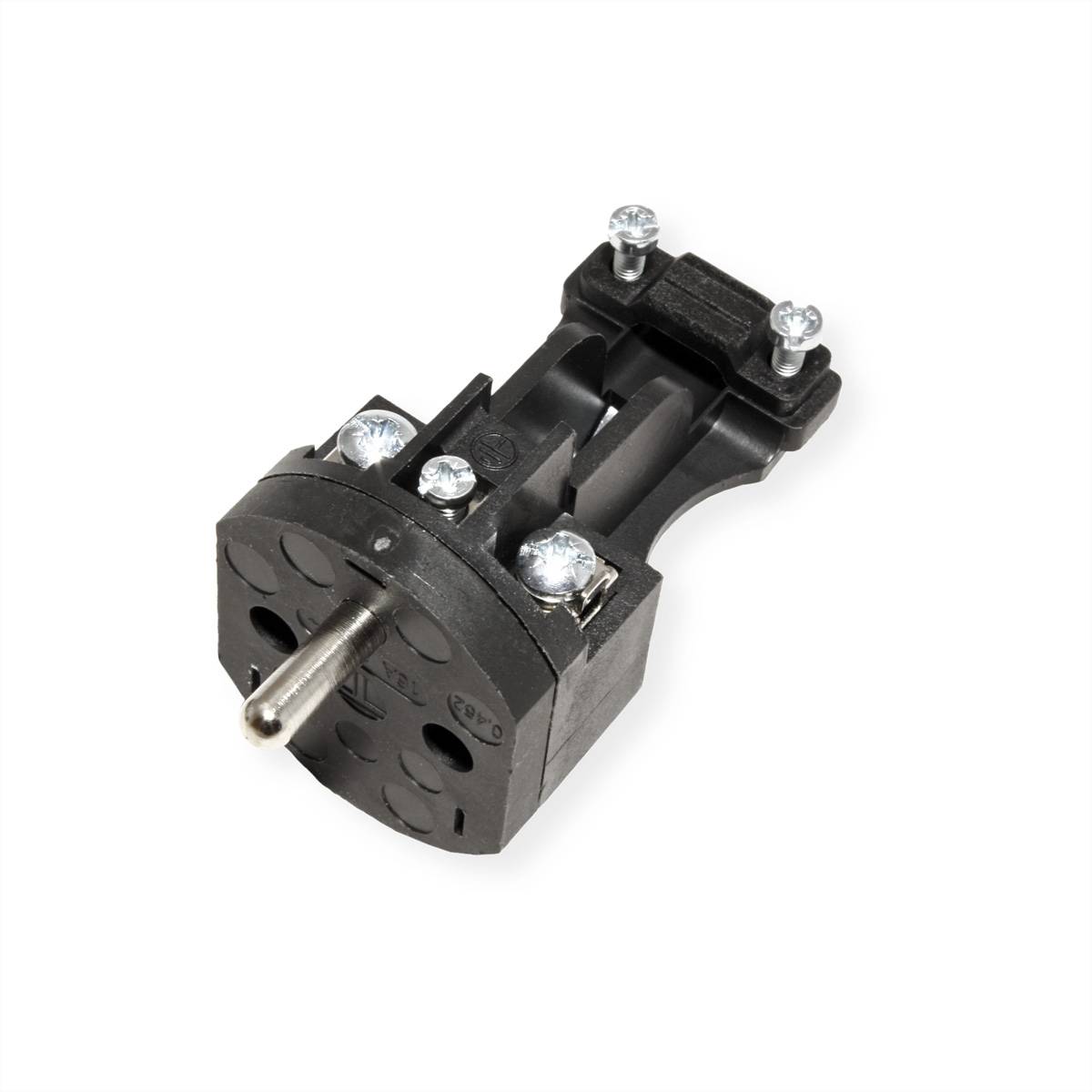 Bachmann 919.169 Konturenkupplung Gummi 250 V Schwarz IP44