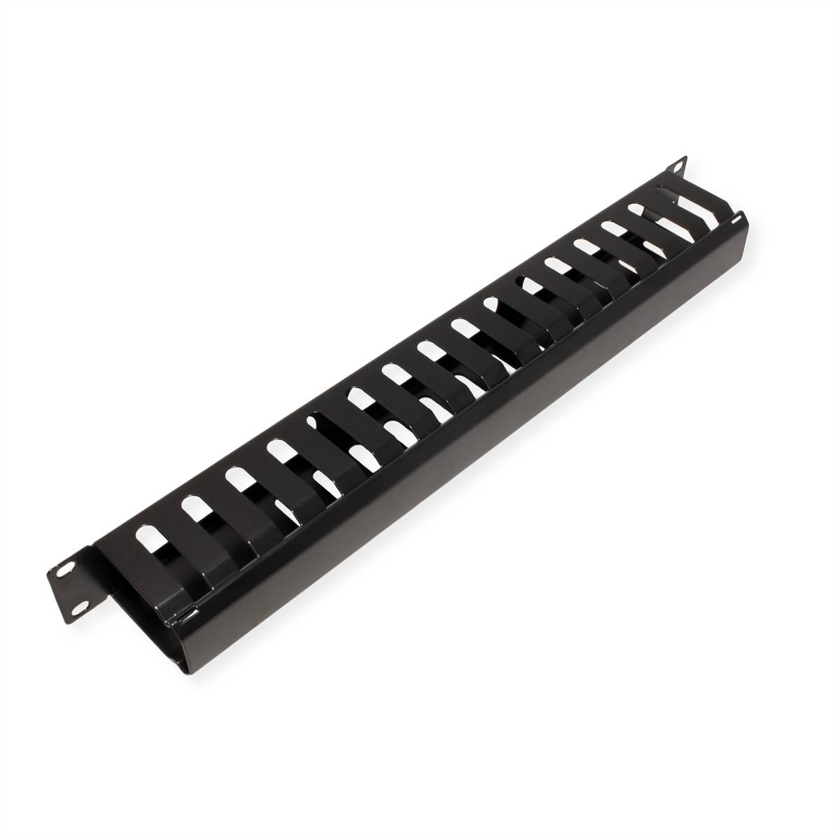 Value 26.99.0305 19 Zoll Netzwerkschrank-Frontblende 1 HE Schwarz (RAL 9005)