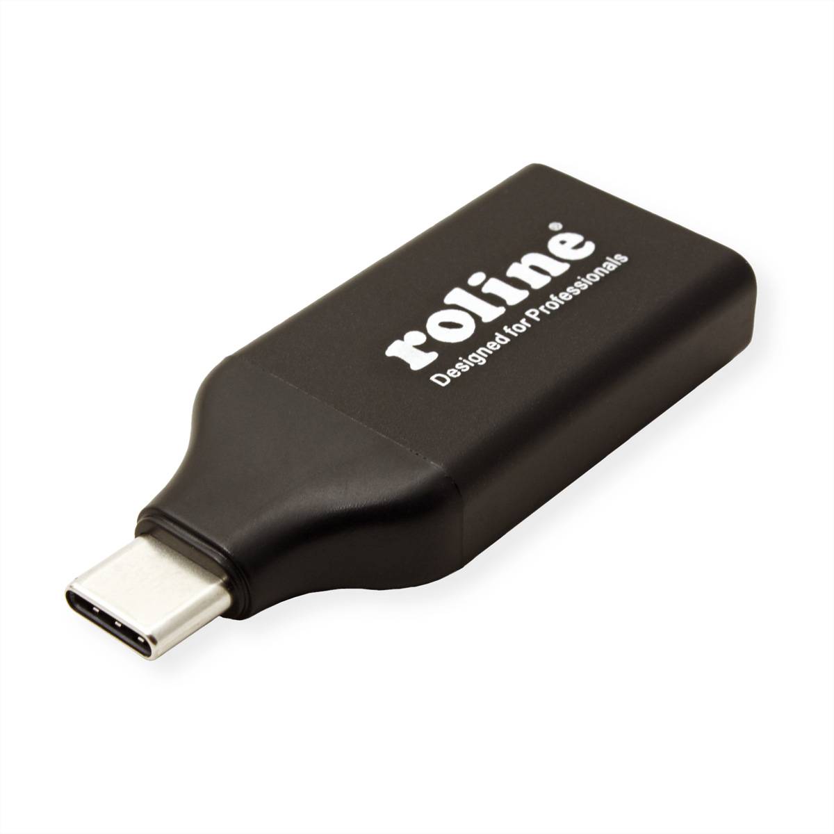 ROLINE Display Adapter USB Typ C - DisplayPort v1.2
