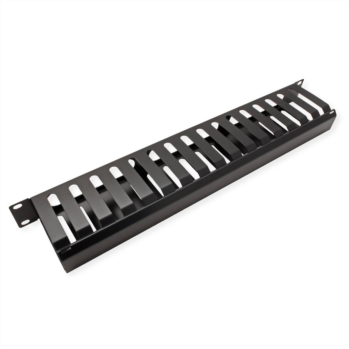 Value 26.99.0306 19 Zoll Netzwerkschrank-Frontblende 1 HE Schwarz (RAL 9005)