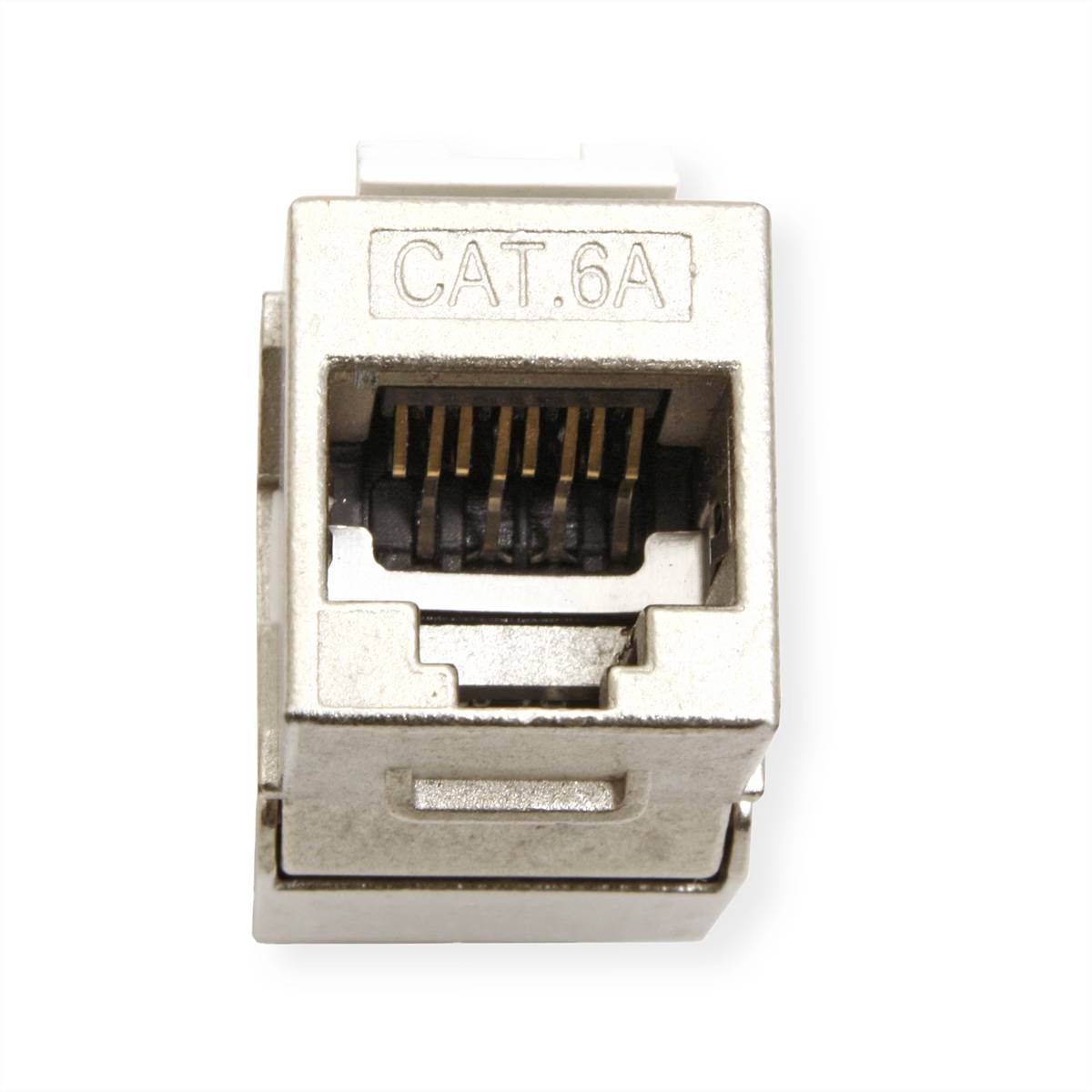 VALUE Kat.6A (Class EA) Keystone, RJ-45, geschirmt, werkzeuglos, SLIM