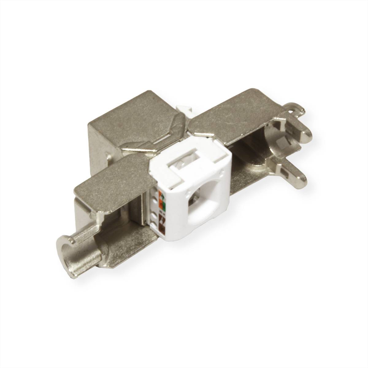 VALUE Kat.6A (Class EA) Keystone, RJ-45, geschirmt, werkzeuglos, SLIM