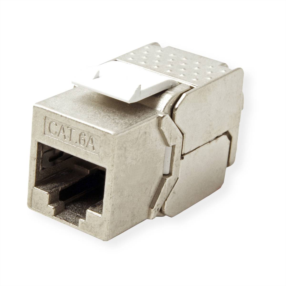 VALUE Kat.6A (Class EA) Keystone, RJ-45, geschirmt, werkzeuglos, SLIM