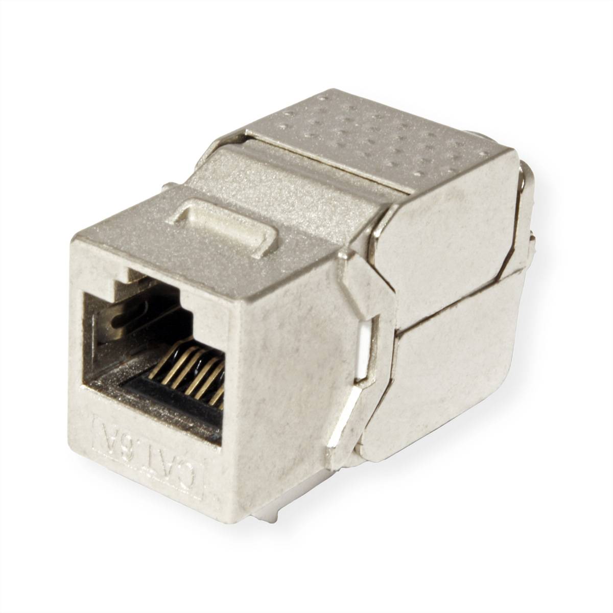 VALUE Kat.6A (Class EA) Keystone, RJ-45, geschirmt, werkzeuglos, SLIM