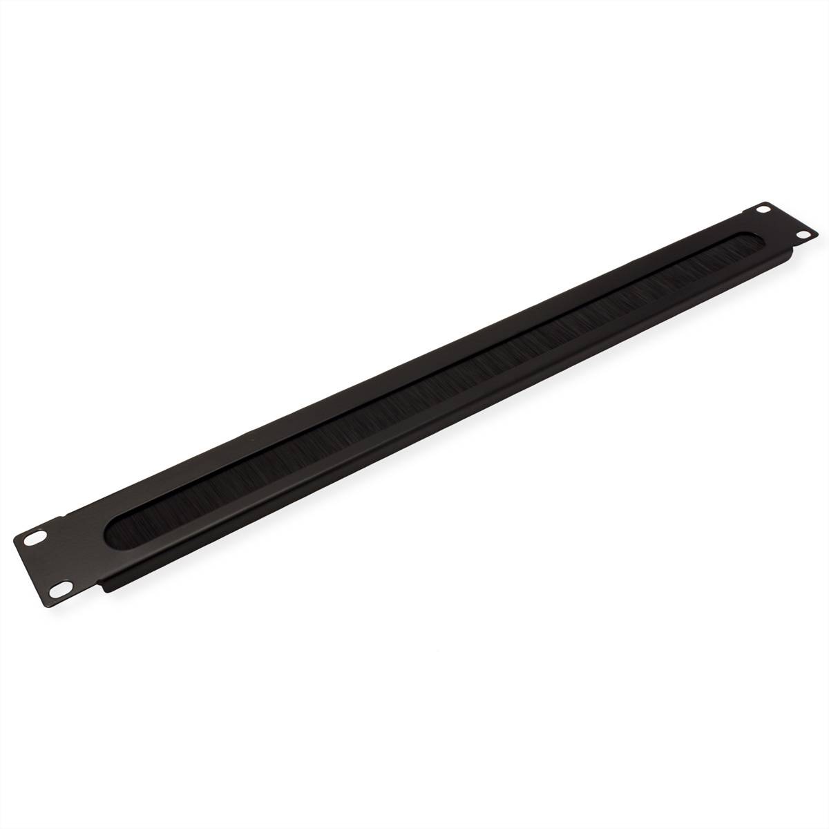 Value 26.99.0315 19 Zoll Netzwerkschrank-Frontblende 1 HE Schwarz (RAL 9005)