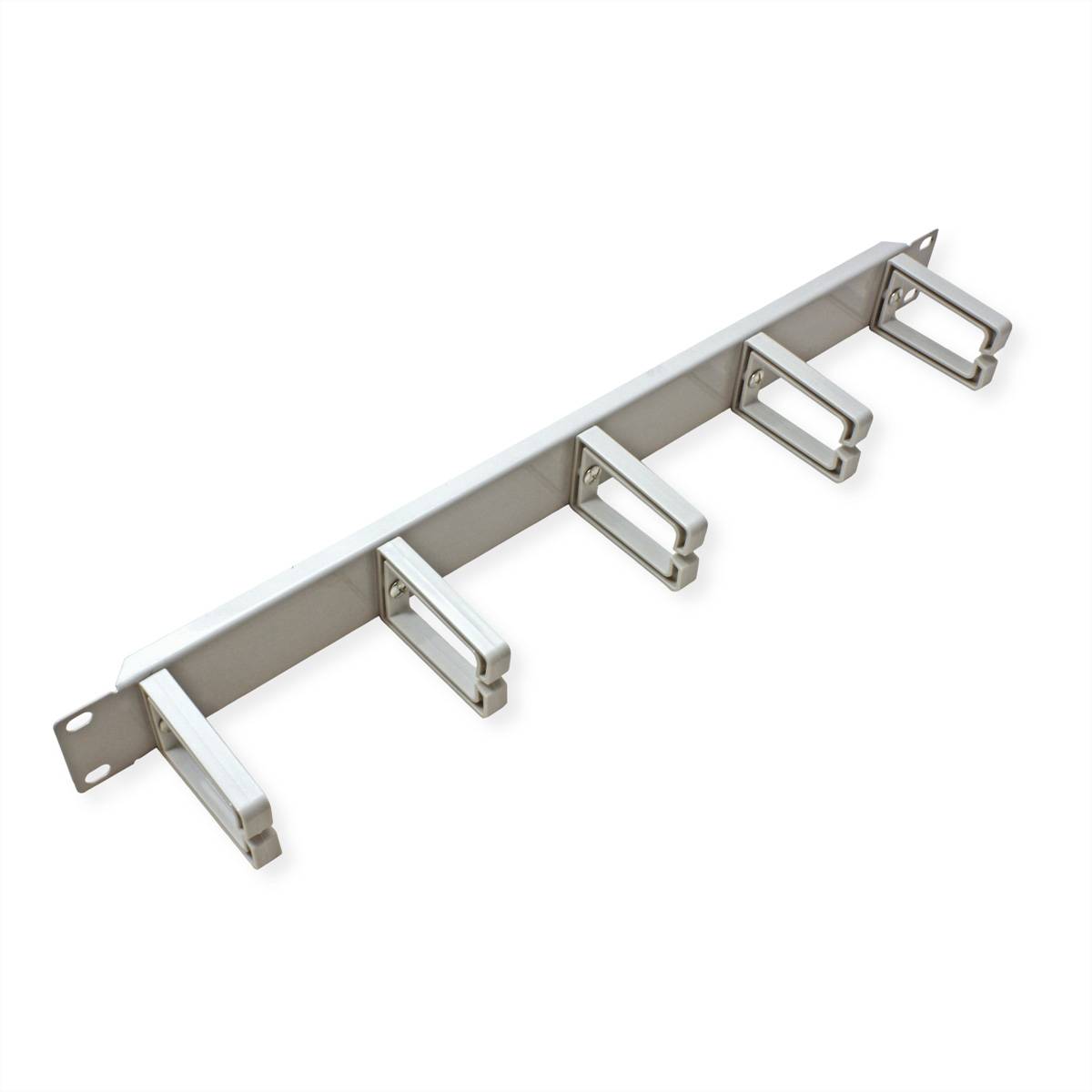 VALUE 19"-Frontplatte, h/v Kabelführung, Typ C, grau