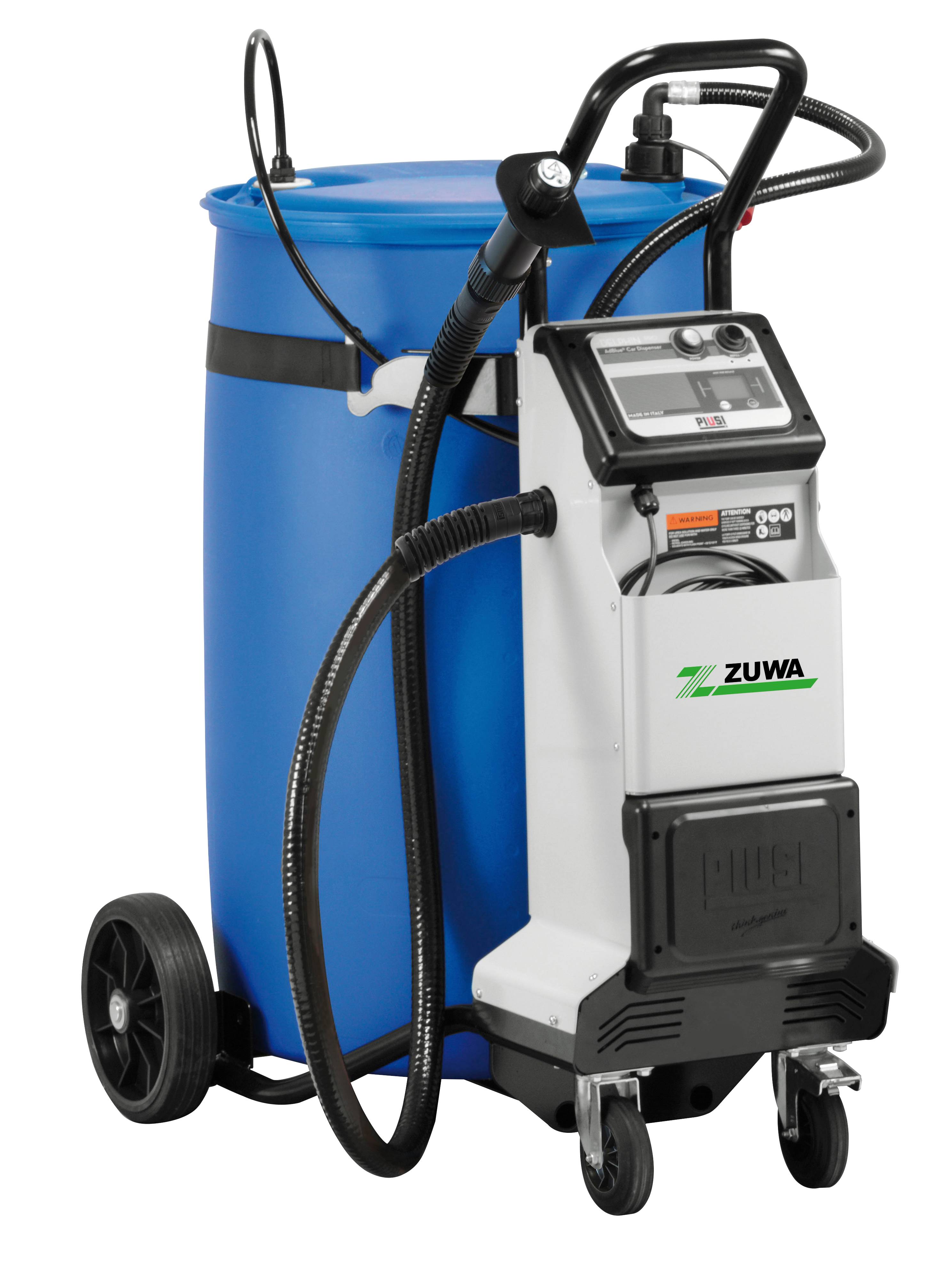 DELPHIN PRO f. Harnstoff (AUS 32, AdBlue) , 230 V fahrbare Tankstelle f. PKW u.Transporter-