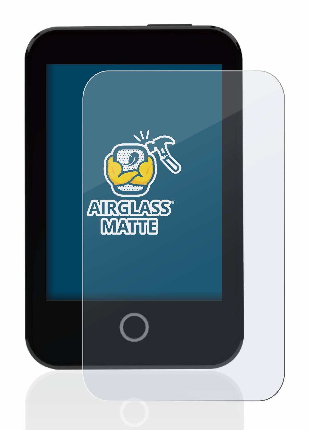 BROTECT AirGlass Matte Schutzglas Folie für Medtrum Touchcare