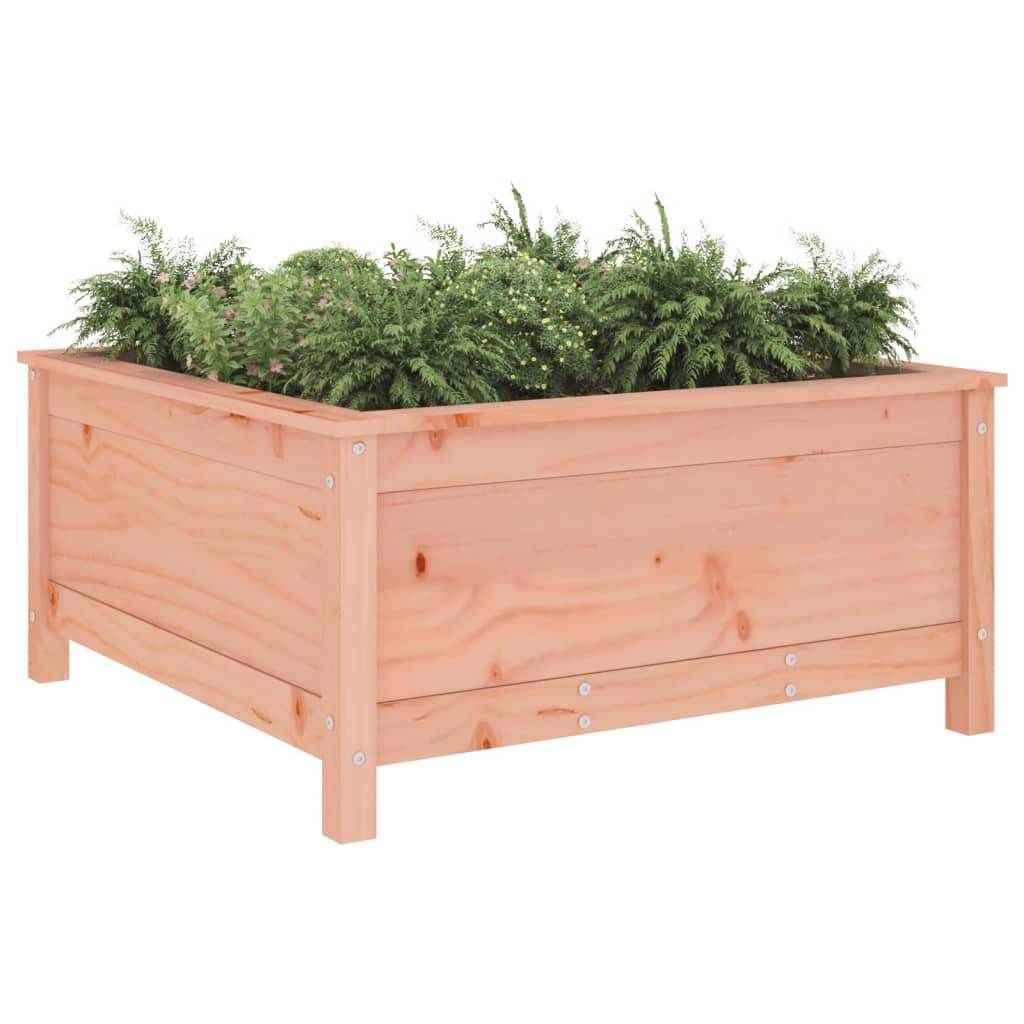 vidaXL Pflanzkübel 82,5x82,5x39 cm Massivholz Douglasie