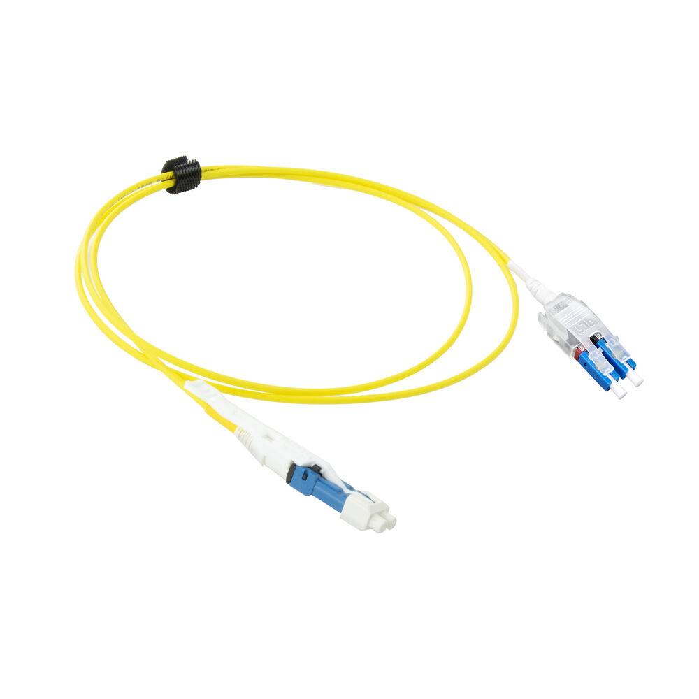 ACT RL1103 Glasfaser-Patchkabel | Singlemode 9/125 OS2 Polarity Twist uniboot duplex | CS - LC Stecker | 3 Me…