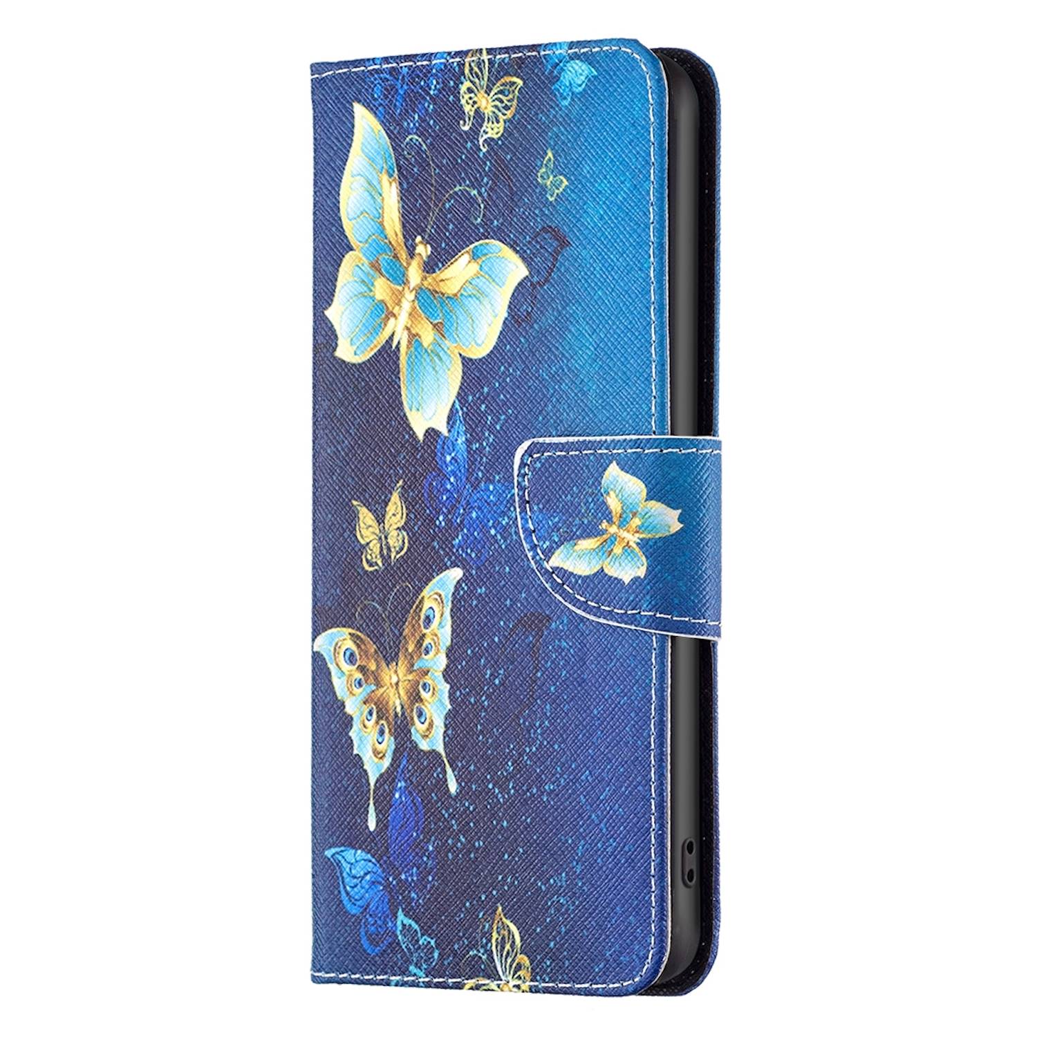 Für Samsung Galaxy S23 FE Kunstleder Tasche Hülle Etuis Schutz Motiv 4