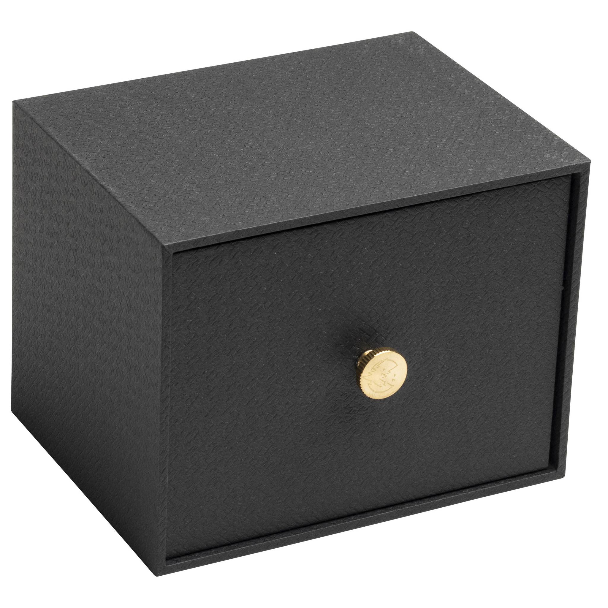 Exacompta 2x Schubladenbox für Fotos Karteikarten 14x177x134 cm Schwarz 78601E