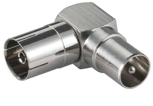 MicroConnect RF-Adapter - F-Stecker weiblichzu F-Stecker männlich - Koax -
