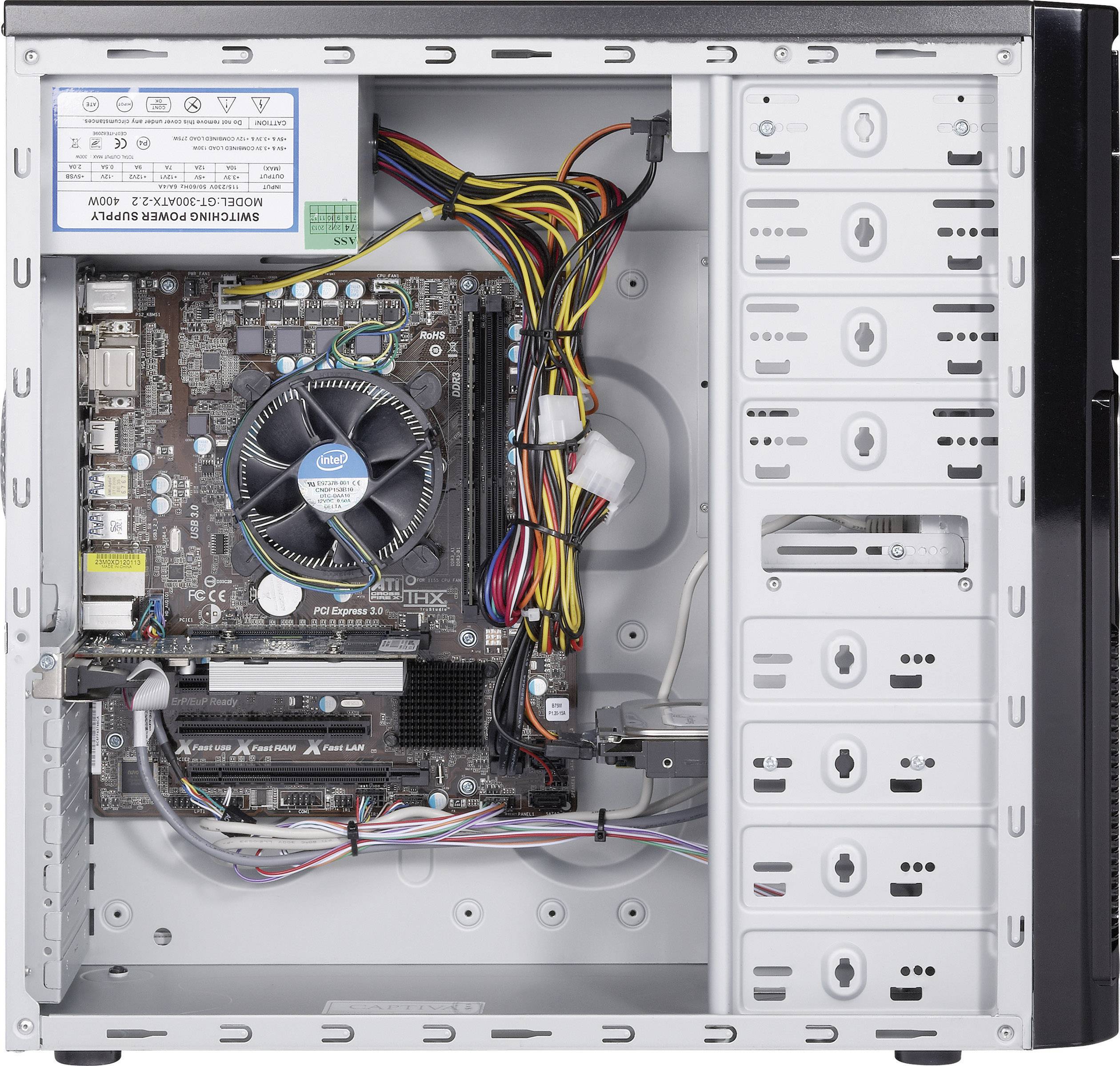 Captiva Notebook 874345 () Intel® Core™ i5 i5-3450 4 GB RAM 500 GB HDD 874345