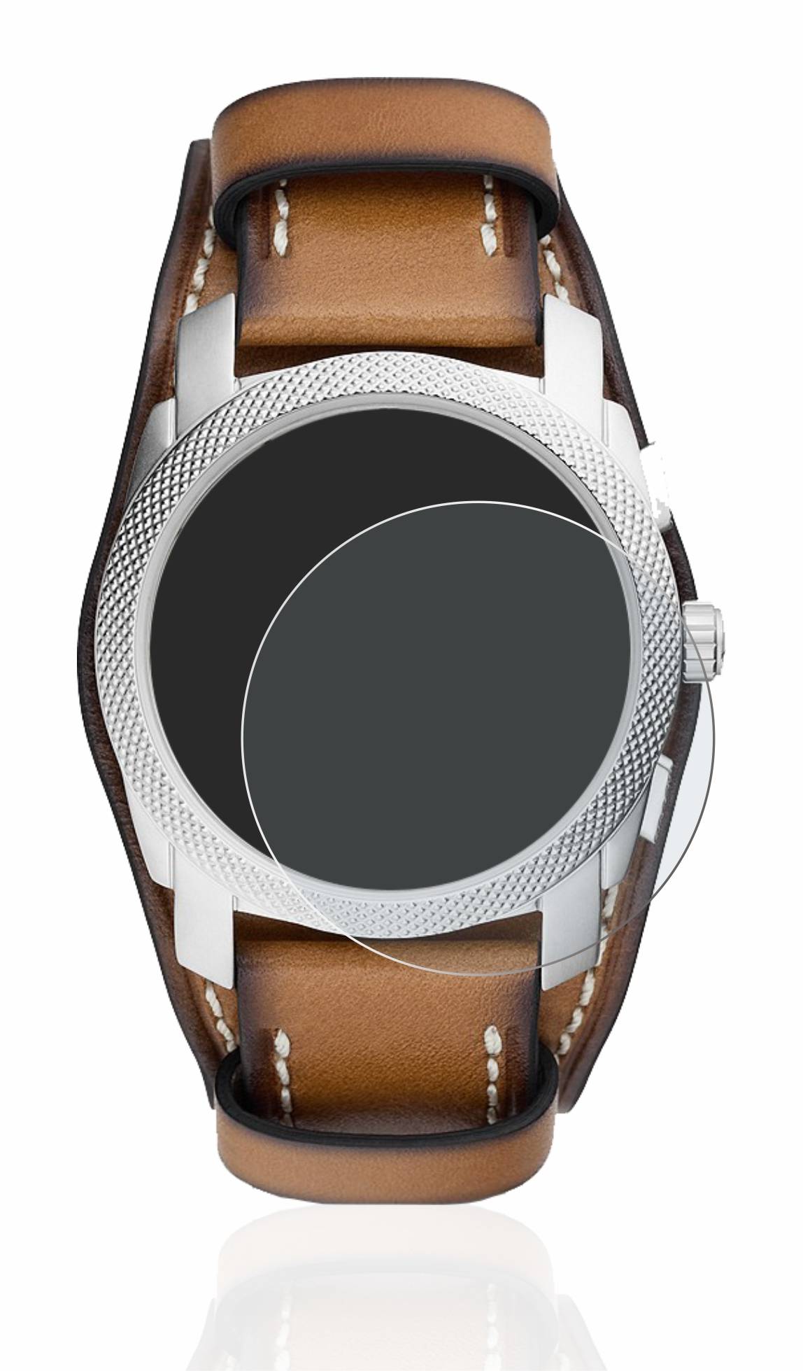 upscreen Reflection Shield Matte Premium Displayschutzfolie für Fossil Chronograph (42