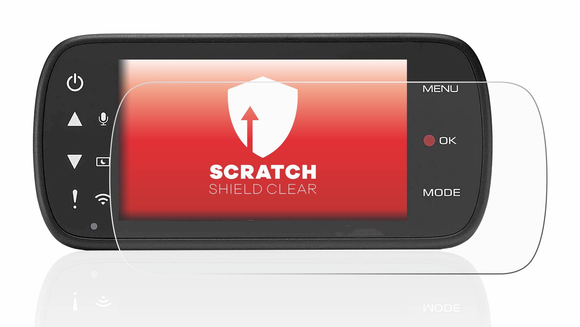 upscreen Scratch Shield Clear Premium Displayschutzfolie für Kenwood