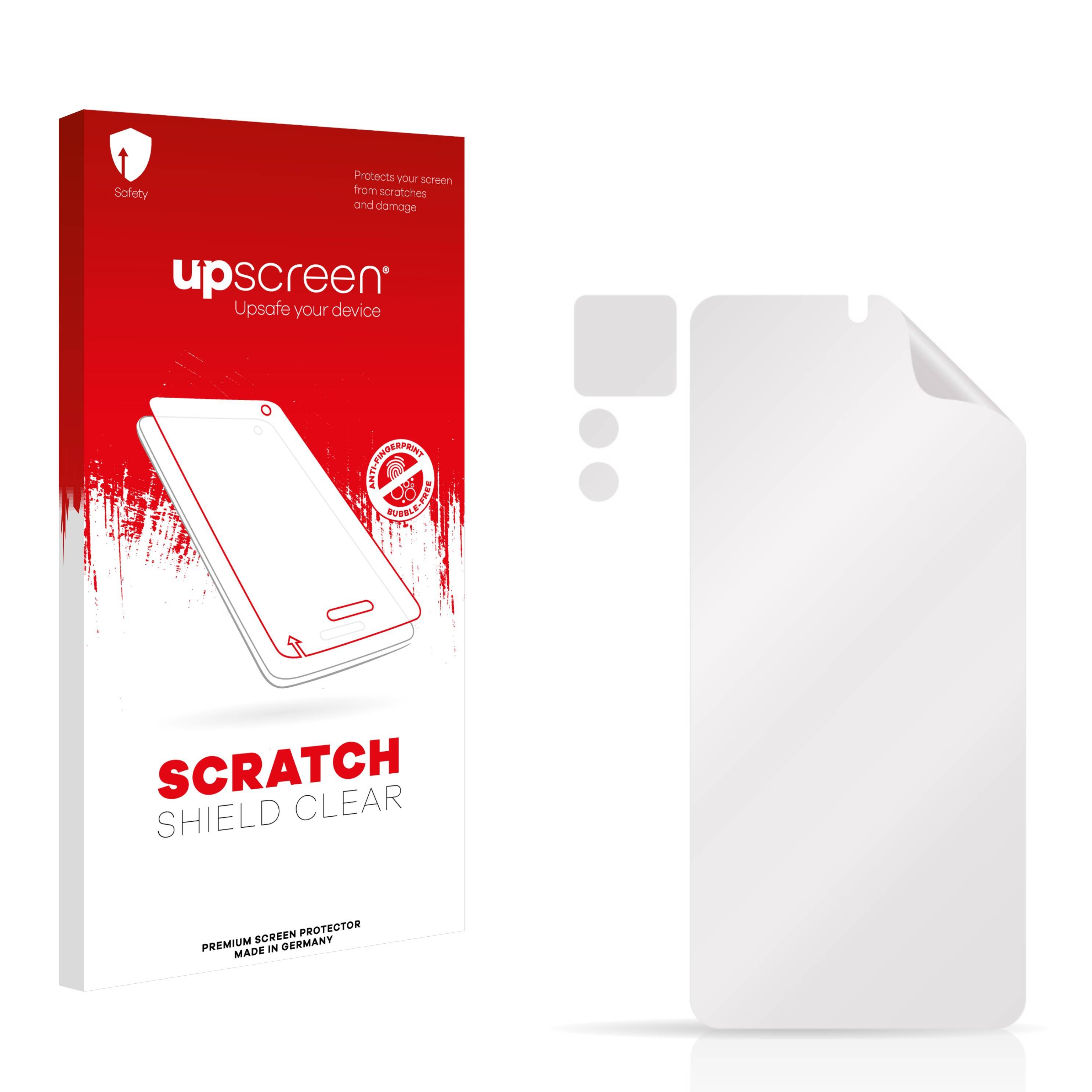 upscreen Schutzfolie für Xiaomi 12T Pro (Display+Kamera) Kratzschutz Anti-Fingerprint Klar