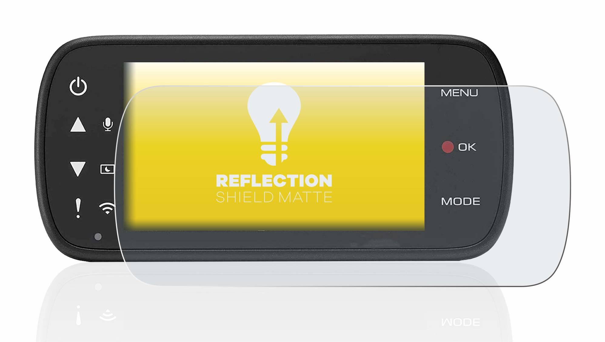 upscreen Reflection Shield Matte Premium Displayschutzfolie für Kenwood