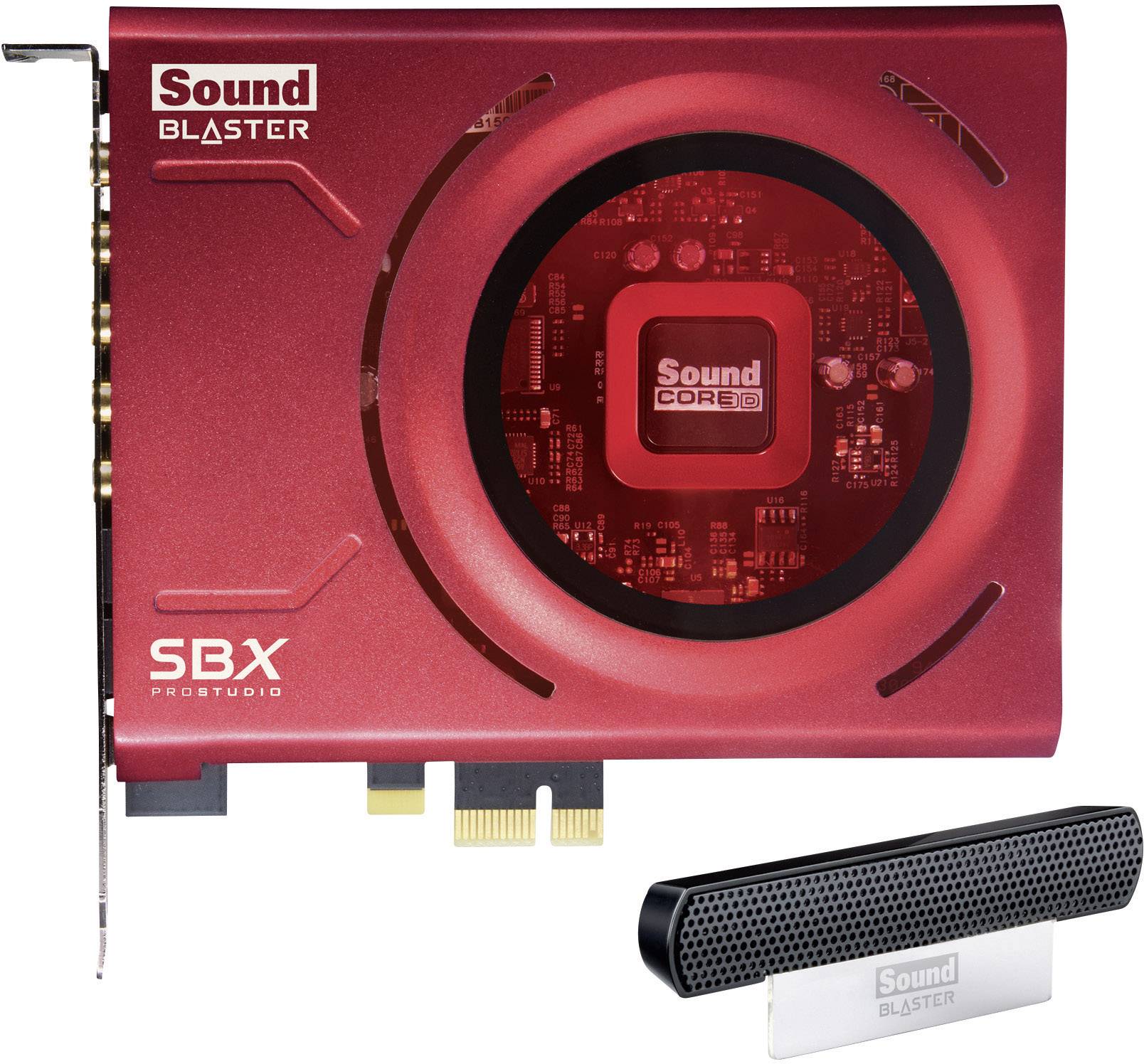 Sound Blaster SoundBlaster Z 5.1 Soundkarte, Intern PCIe x1 Digitalausgang, externe Kopfhöreranschlüsse
