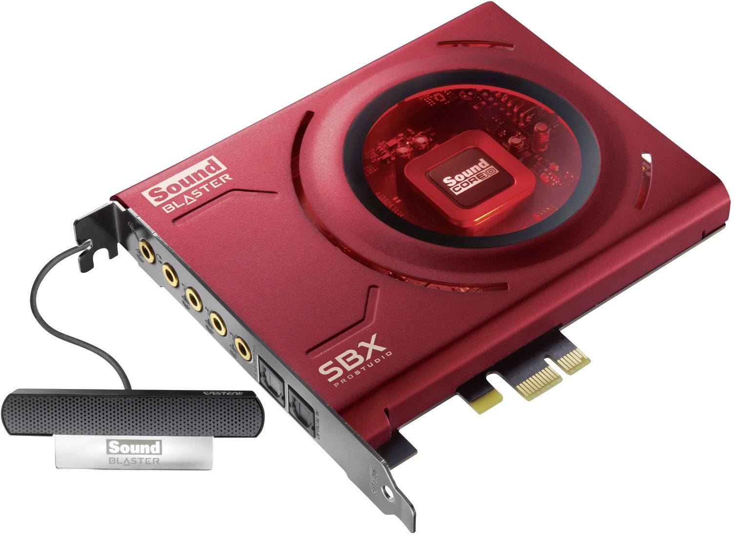 Sound Blaster SoundBlaster Z 5.1 Soundkarte, Intern PCIe x1 Digitalausgang, externe Kopfhöreranschlüsse