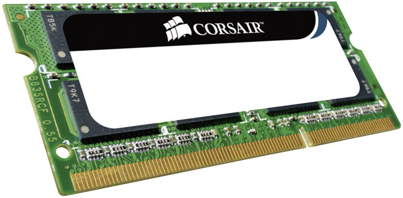 Corsair Value Select Laptop-Arbeitsspeicher Modul DDR3 8 GB 1 x 8 GB Non-ECC 1333 MHz 204pin SO-DIM