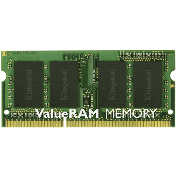 Module mémoire pour PC portable Kingston ValueRAM KVR1333D3S9/8G 8 GB RAM DDR3 1333 MHz CL9 9-9-24