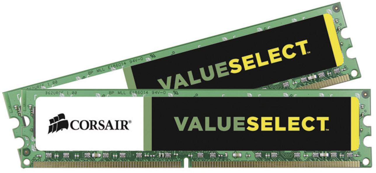 Corsair Value Select PC-Arbeitsspeicher Kit DDR3 8 GB 2 x 4 GB 1600 MHz 240pin DIMM CL11 11-11-30 C