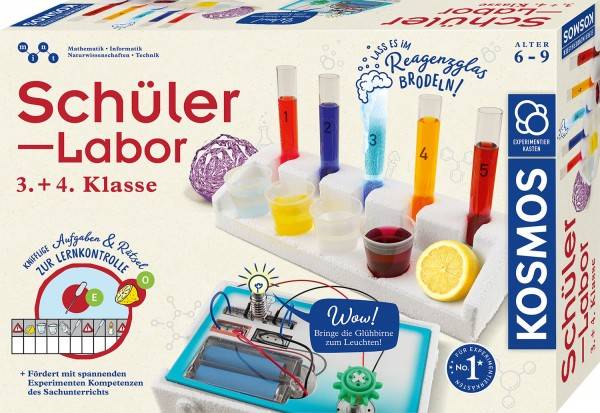 Experimentierkasten Schülerlabor 3.+ 4. Klasse
