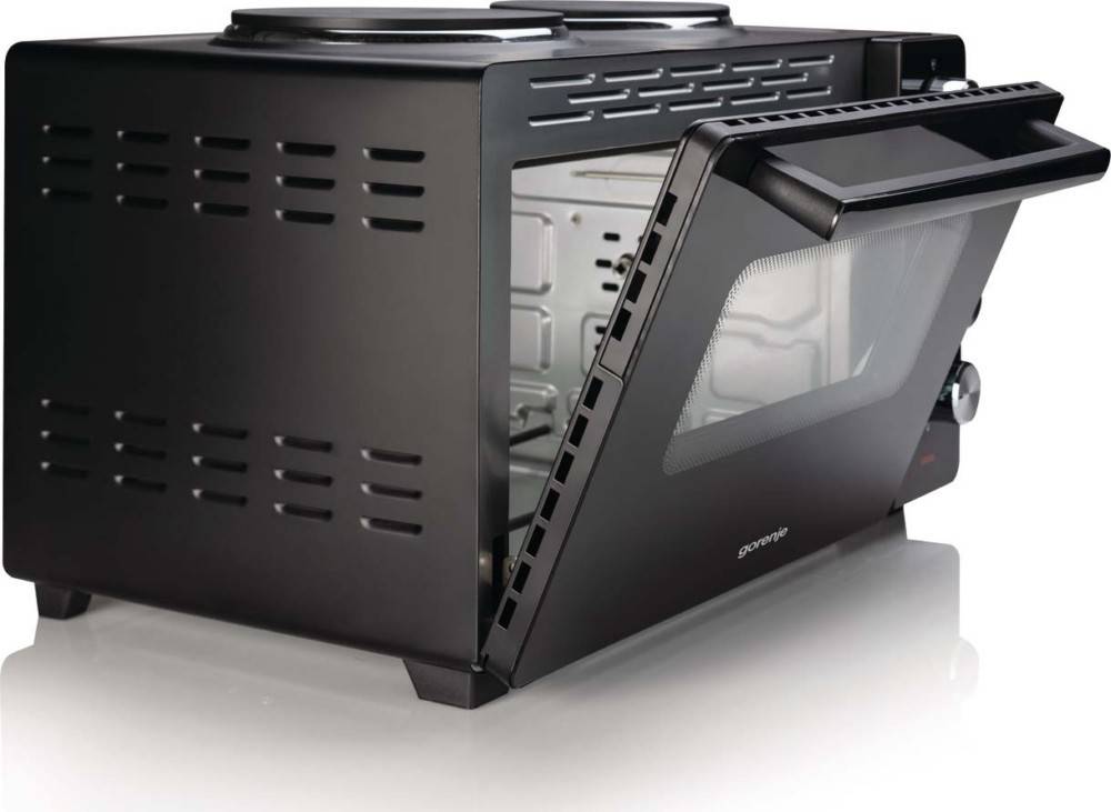 Gorenje Mini Ofen OM30GBX - Elektrischer Ofen - 30 l - 1600 W - Runter - 360 x