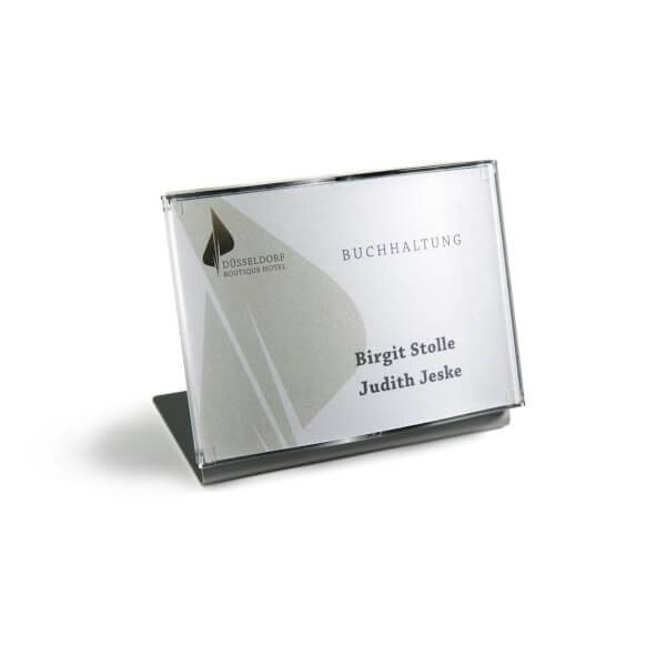 OCEAN Tischaufsteller A5 schneller und einfacher Wechsel der