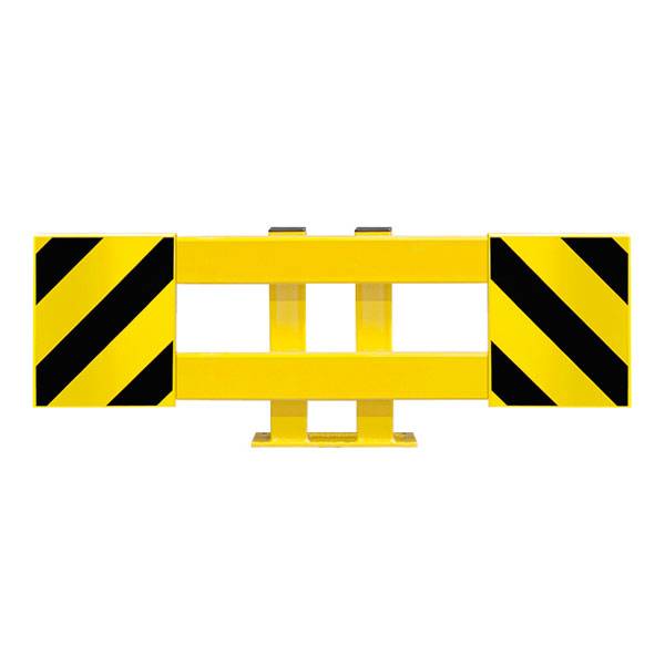 Regalschutz-Planke 900, bis 130 cm 46,5x90,0-130,0x16,0 cm, kunststoff-besch.