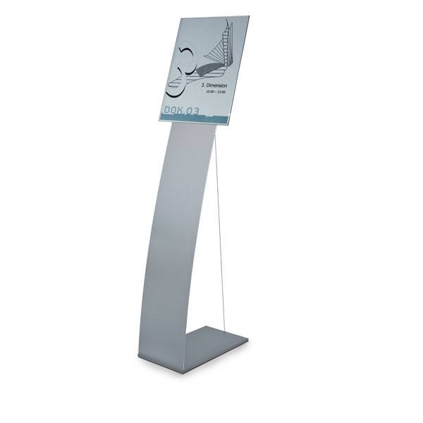 NEW AGE Bodenaufsteller A3 Hochformat Bodenaufsteller mit Spannseil und