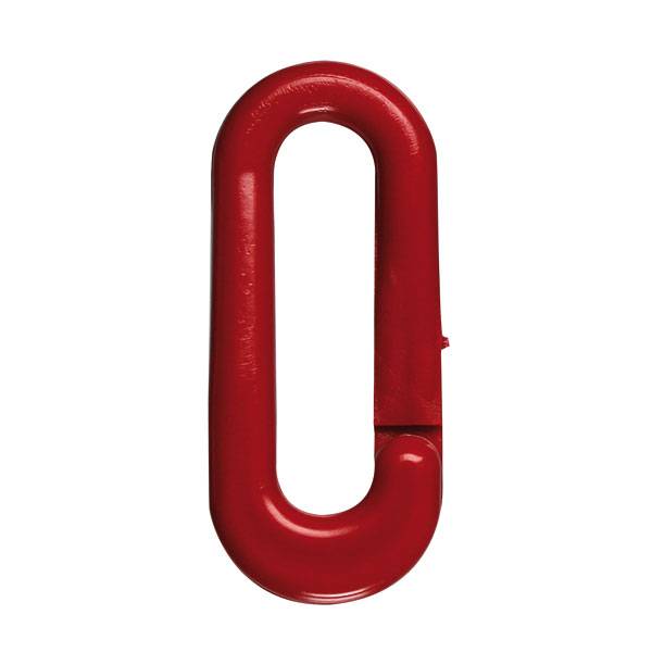 Ketten Zubehör Verbindungsglied, rot, Kunststoff, zur Montage am Kettenständer