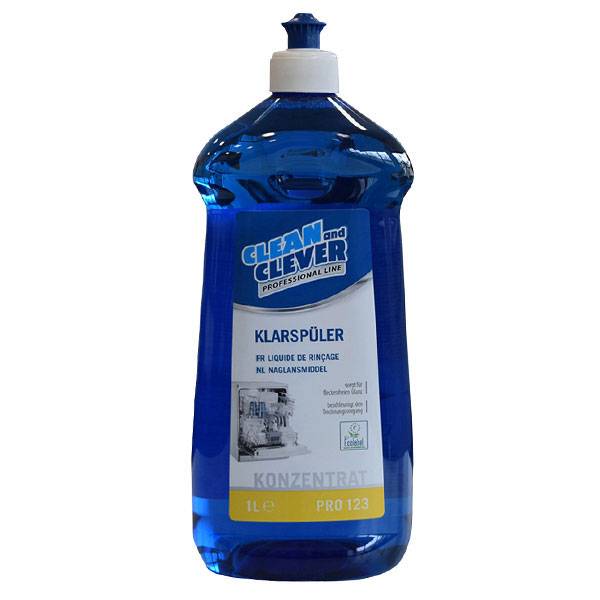 Clean and Clever PRO123 saurer Klarspüler, 1 Liter