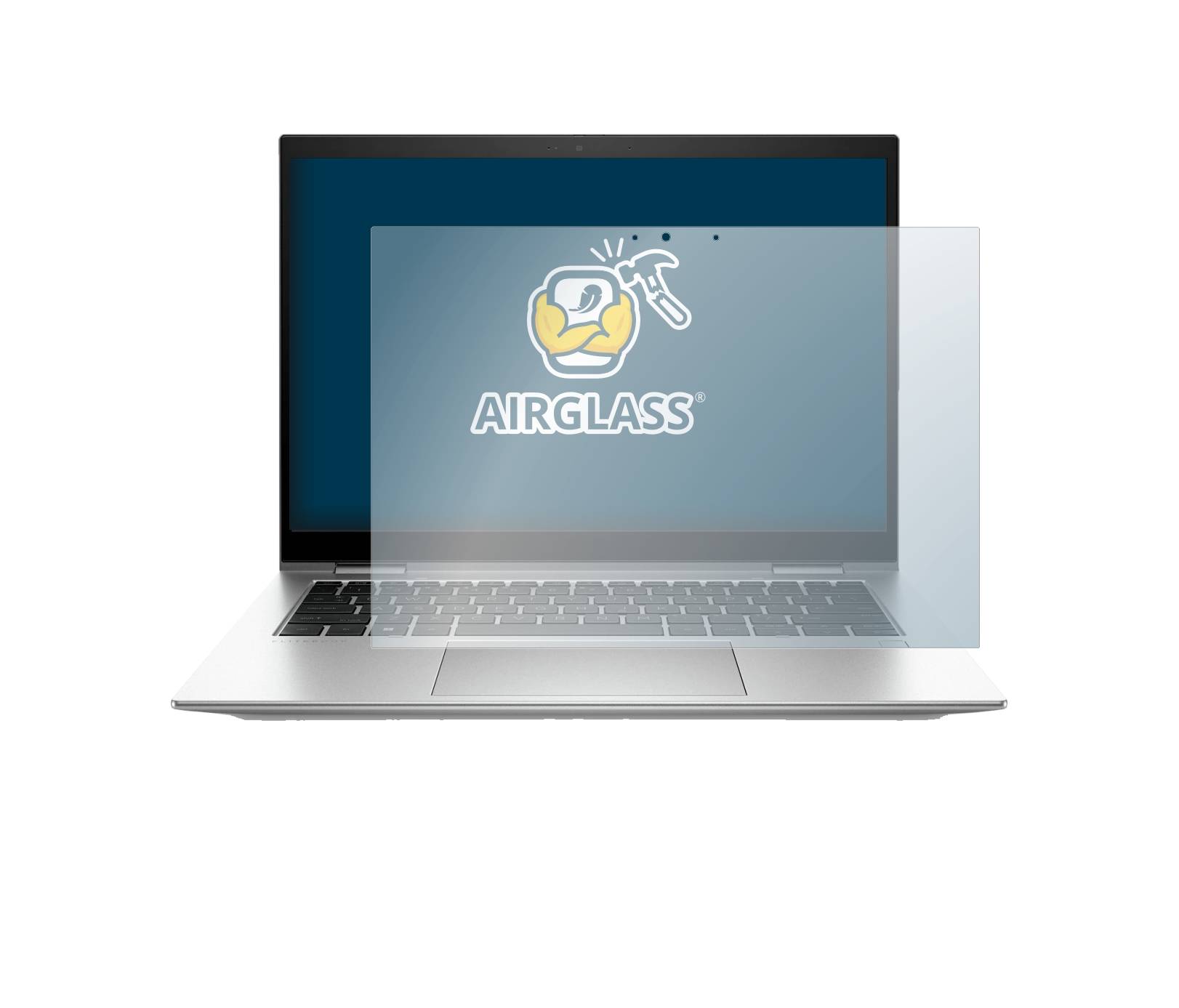 BROTECT AirGlass Schutzglas Folie für HP EliteBook x360 1040