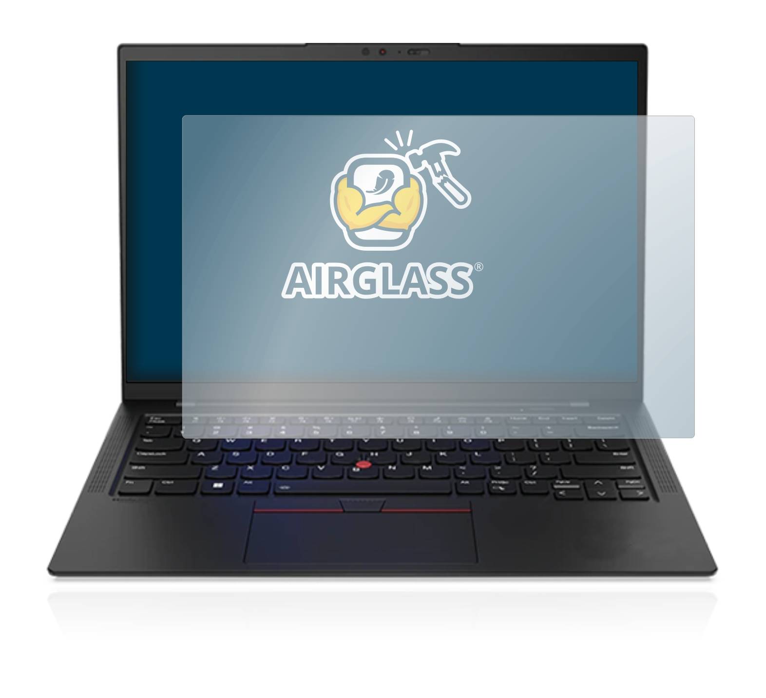 BROTECT AirGlass Schutzglas Folie für Lenovo ThinkPad X1 Carbon Touch 14 (10.