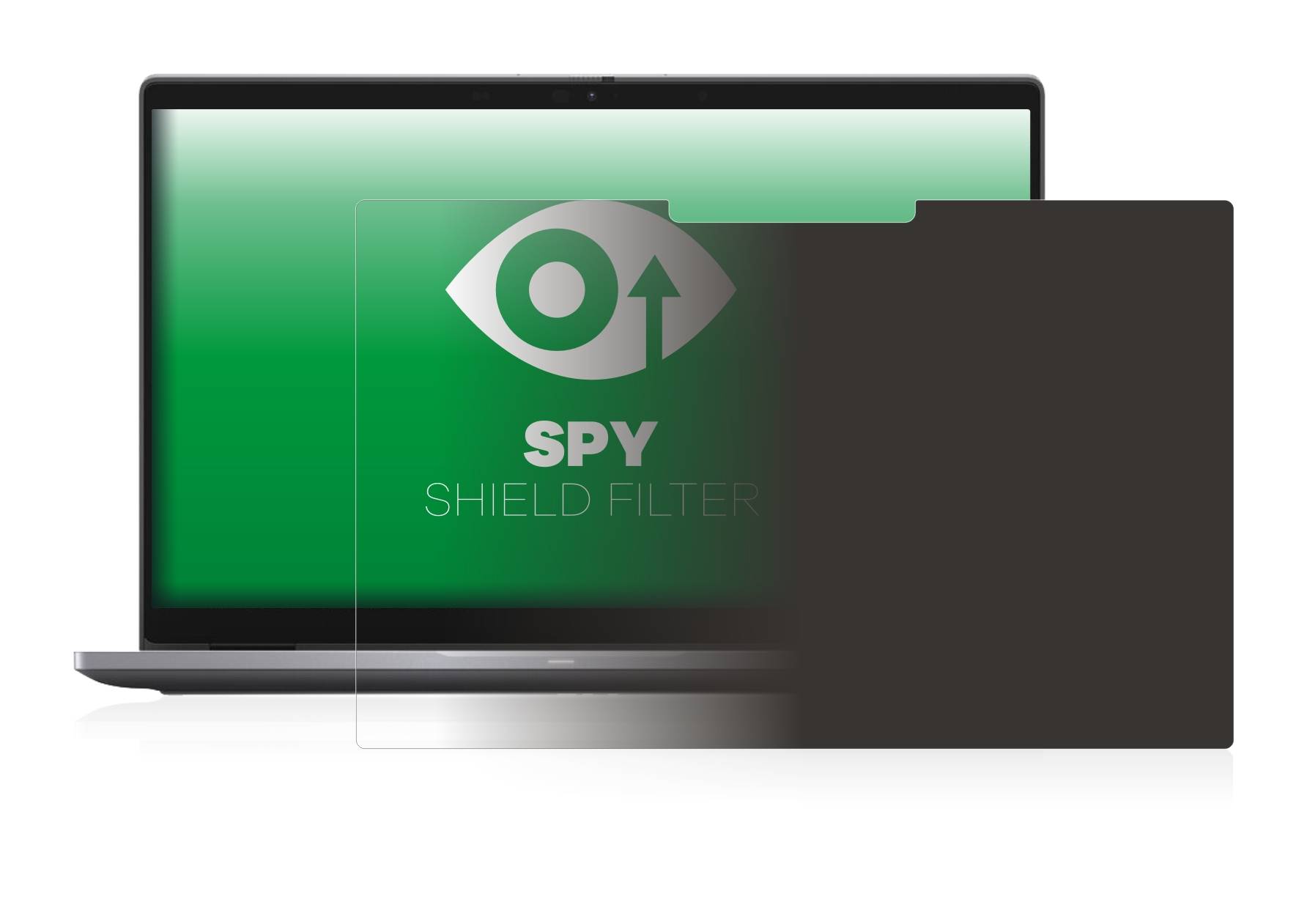 upscreen Blickschutzfilter für Dell Latitude 7310 2-in-1 Blaulichtfilter Sichtschutz Privacy Anti Spy abnehmbar